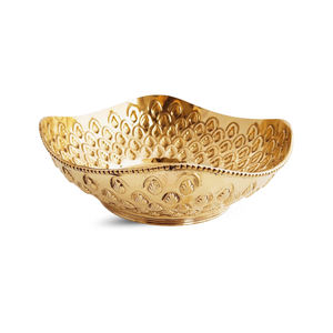 Brass Designer Handmade Fruit Basket /Chocolate Bowl Centerpiece